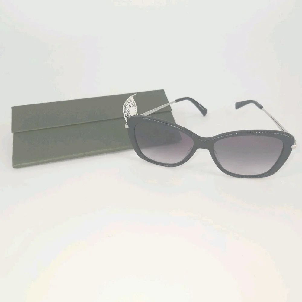 Longchamp Black Gray Gradient Butterfly Ladies Sunglasses 0018 56 LO616SL Case N